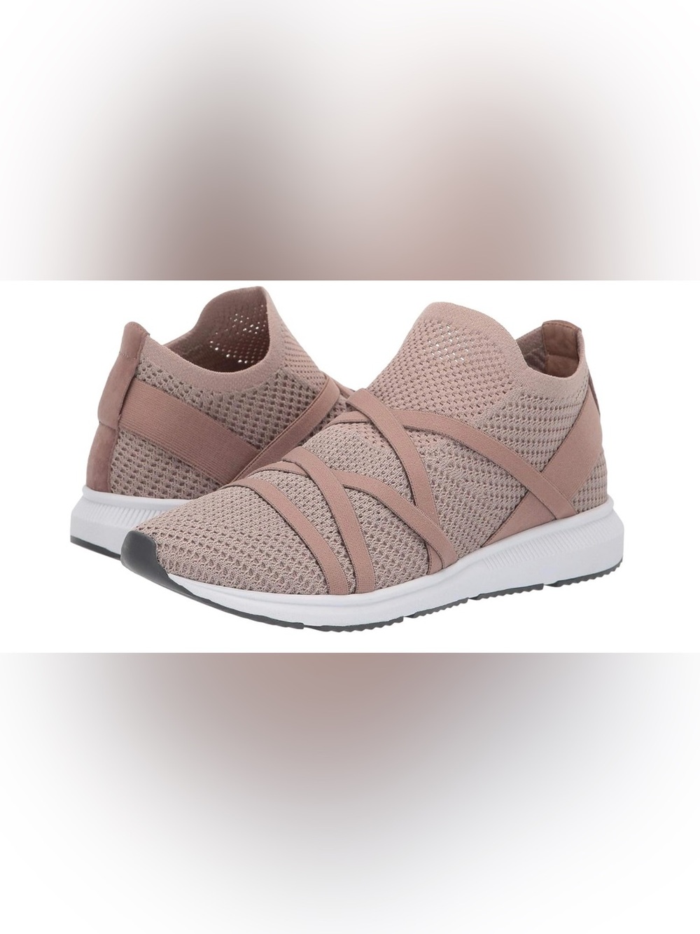 Eileen Fisher Xanady Sustainable Mesh Sneaker in Taupe size 10